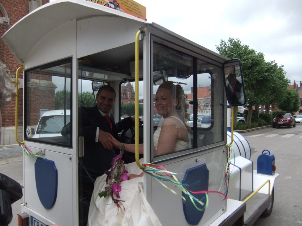 Mariage en petit train