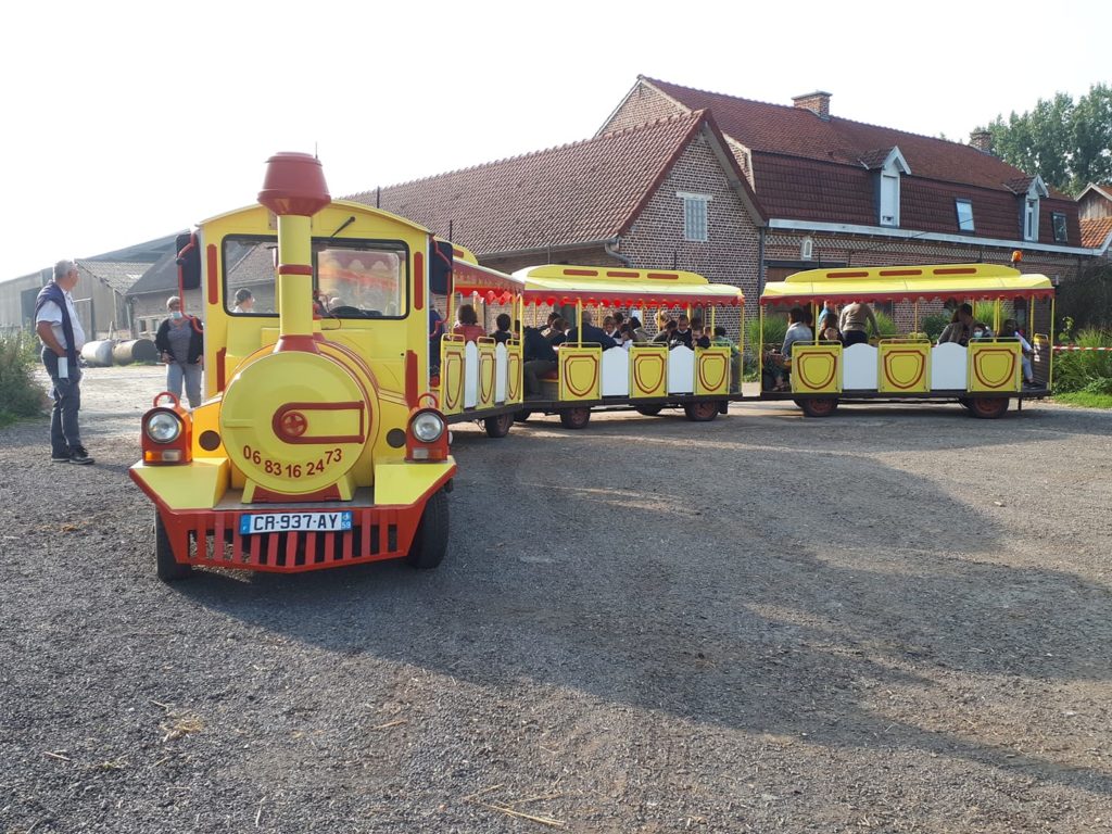 location petit train journée du patrimoine